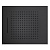 картинка BOSSINI DREAM/2 Верхний душ 570 x 470 mm, 2 режима (дождь, каскад), цвет: черный матовый от магазина Сантехстрой