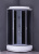 картинка Душевая кабина LORANTO CS-6680-25 G 80х80х215 прозрачное стекло 4мм, поддон 25 см, черная от магазина Сантехстрой