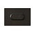 картинка Artceram Смывная клавиша ATELIER, цвет черный матовый от магазина Сантехстрой