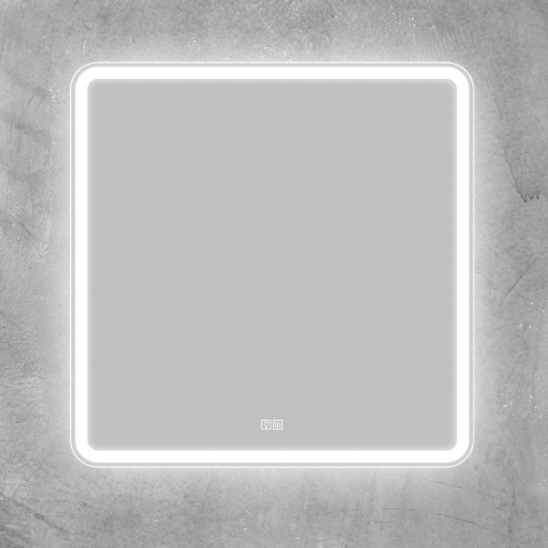 картинка Зеркало BelBagno SPC-MAR-800-800-LED-TCH-WARM от магазина Сантехстрой