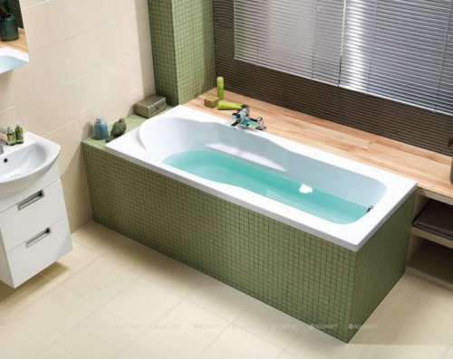 картинка Акриловая ванна Cersanit Santana 170x70 WP-SANTANA*170-W от магазина Сантехстрой