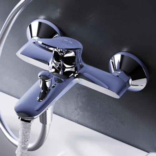 фото f85c10000 sunny, смеситель для ванны и душа, хром, шт