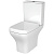 картинка Унитаз компакт Vitra Polar Open-Back 9843B003-7201 с бачком и сиденьем Микролифт от магазина Сантехстрой