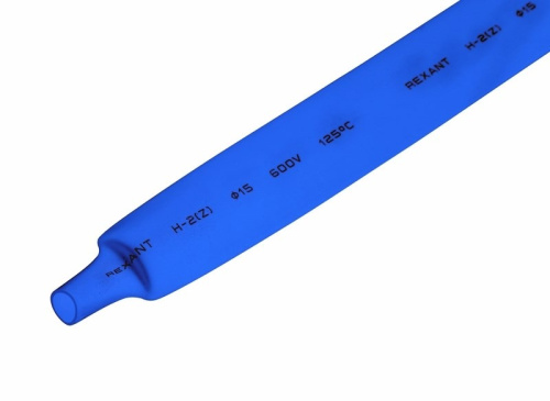 картинка Трубка термоусаживаемая ТУТ 15,0/7,5мм,  синяя,  упаковка 50 шт.  по 1м,  PROconnect от магазина Сантехстрой
