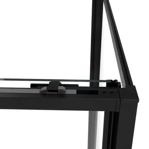 картинка Душевой уголок Vincea Slim Soft 150x100 VSR-1SS1015CLB профиль Черный стекло прозрачное от магазина Сантехстрой