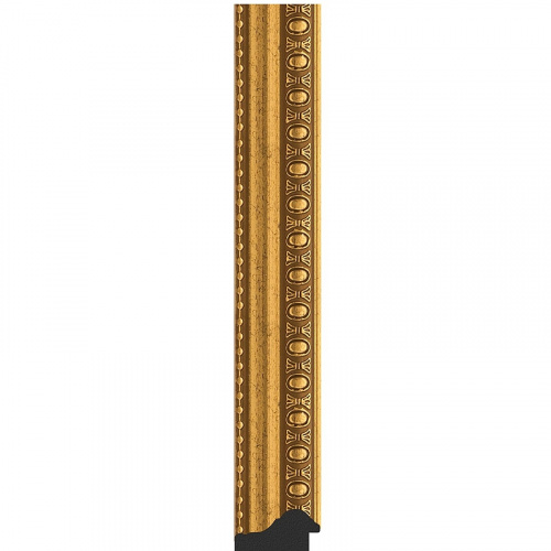 картинка Зеркало Evoform Definite 72х72 BY 1022 в багетной раме - Бусы золотые 46 мм от магазина Сантехстрой