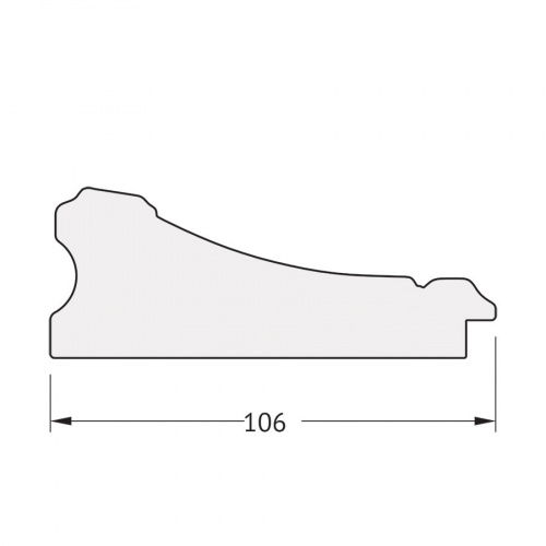 картинка Зеркало Evoform Octagon BY 7244 80x100 барокко золото от магазина Сантехстрой