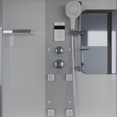 картинка Душевая кабина Niagara Ultra NG-3150-01 (150х70х220) высокий поддон(56см),стекло матовое,4 места от магазина Сантехстрой