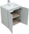 картинка Мебель для ванной Aquanet Алвита New 60 2 дверцы, серый от магазина Сантехстрой