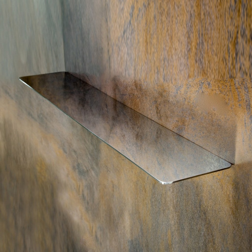 картинка Металлическая полка Bemeta Organic 157102381 Хром от магазина Сантехстрой