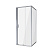 картинка Душевое ограждение Niagara Nova NG-62-9A-A90 (90х90х195) квадрат,хром,двери раздвижные,стекло прозрачное,2 места от магазина Сантехстрой