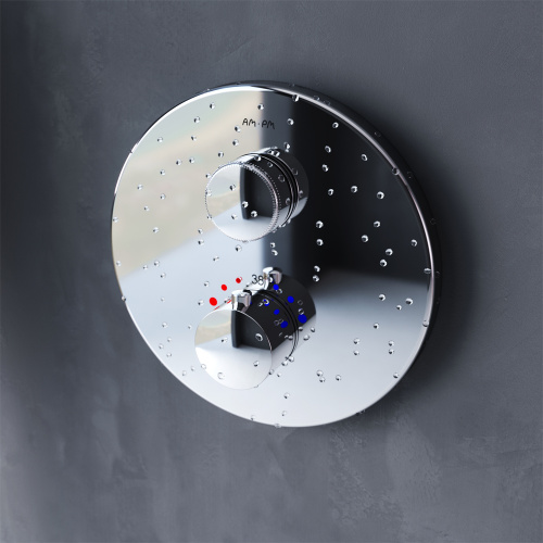 фото f50a75700_ххх inspire v2.0, touchreel смеситель для 1 потребителя с термостатом, монтируемый в стену