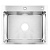 картинка Кухонная мойка AZARIO SABRINA 600х500х200 нержавеющая сталь, цвет Серебро (AZS6050S) от магазина Сантехстрой