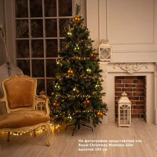 картинка Елка искусственная Royal Christmas Montana Slim Premium PP/ PVC 195см от магазина Сантехстрой