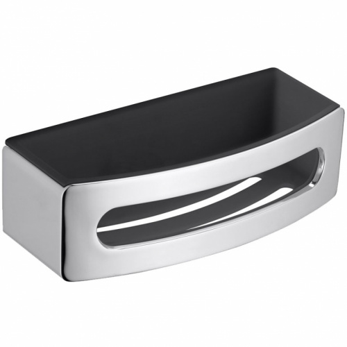 картинка Полка корзина Keuco Elegance New 11658 010001 Хром Антрацит от магазина Сантехстрой