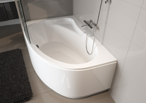 картинка Акриловая ванна Riho Lyra 140x90 B019001005 (BA6500500000000) R без гидромассажа от магазина Сантехстрой