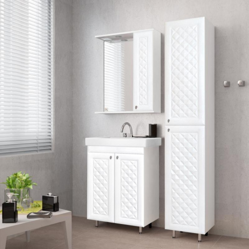 картинка Зеркальный шкаф Style Line лс-00000295 Белый от магазина Сантехстрой