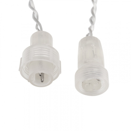 картинка Гирлянда светодиодная Занавес (Дождь),  2х1,5м,  300 LED RGB,  прозрачный ПВХ,  IP65, свечение с динамикой при приобретении контроллера 245-908, 230В,  соединяется от магазина Сантехстрой