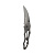 картинка Нож складной Коготь полуавтоматический Titanium REXANT от магазина Сантехстрой