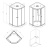 картинка W94C-401-100MT X-Joy кабина душевая 100x100, 1/4 круга, профиль мат.хром, стекло прозрачное магазин Сантехстрой являющийся официальным дистрибьютором в России картинка W94C-401-100MT X-Joy кабина душевая 100x100, 1/4 круга, профиль мат.хром, стекло прозрачное от магазина Сантехстрой