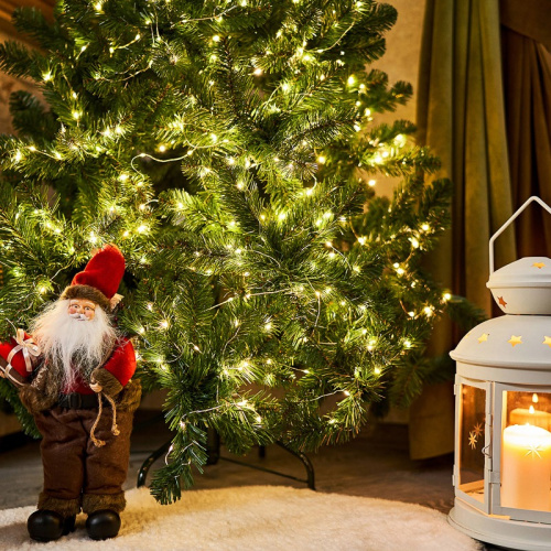 картинка Гирлянда Роса с трансформатором 30 м,  300 LED,  теплое белое свечение NEON-NIGHT от магазина Сантехстрой