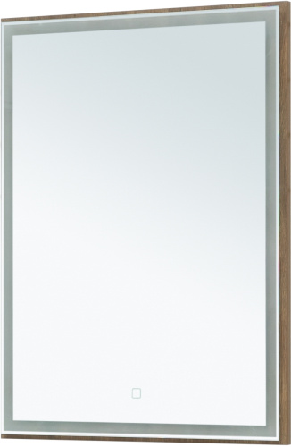 картинка Зеркало Aquanet Nova Lite 60 дуб рустикальный LED от магазина Сантехстрой