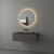 картинка Зеркало настенное с LED-подсветкой Ledshine EVOFORM 70х70 см, BY 2554 от магазина Сантехстрой