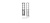картинка Колонна универсальная "Бергамо L" с корзиной, Люкс антискрейтч белый, PLUS от магазина Сантехстрой