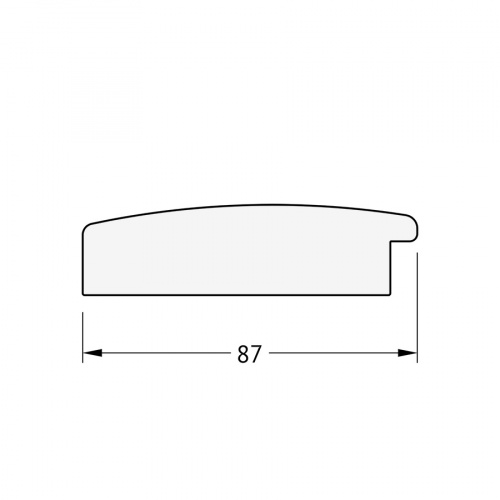 картинка Зеркало Evoform Exclusive-G BY 4518 57x127 травленое золото от магазина Сантехстрой