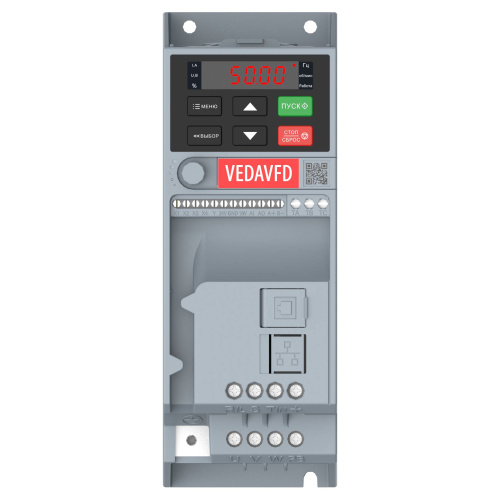 картинка Преобразователь частотный VEDA Drive VF-51 2,2 кВт (380В,3 фазы) ABA00007 от магазина Сантехстрой