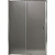 картинка Душевая дверь BelBagno Uno 145x185 профиль Хром стекло рифленое от магазина Сантехстрой