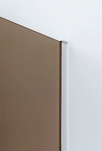 картинка Душевой уголок Cezares Slider 100x100 SLIDER-A-2-100/110-BR-Cr профиль Хром стекло бронзовое от магазина Сантехстрой