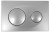картинка Кнопка смыва Azario двойная, хром матовый (AZ-8200-0010) от магазина Сантехстрой