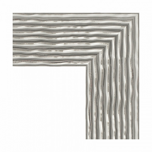 картинка Зеркало Evoform Definite 56х46 BY 3025 в багетной раме - Волна хром 90 мм от магазина Сантехстрой