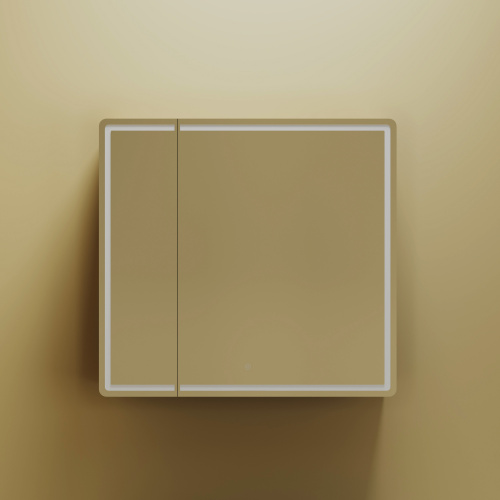 картинка Зеркальный шкаф для ванной комнаты Mirror Ceramica Nova mi80ech от магазина Сантехстрой
