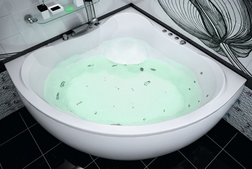картинка Акриловая ванна Aquanet Malta 150x150 204003 без гидромассажа от магазина Сантехстрой