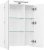 картинка Зеркальный шкаф Aquanet 00202088 Белый от магазина Сантехстрой
