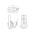 картинка SIMAS Комплект горизонтальных крепежей для унитаза/биде с колпачками цвета хром и белый от магазина Сантехстрой