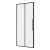 картинка Дверь в нишу Niagara Nova NG-34-L10CHGR (100х195) графит,раздвижная влево,стекло шиншилла,1 место от магазина Сантехстрой
