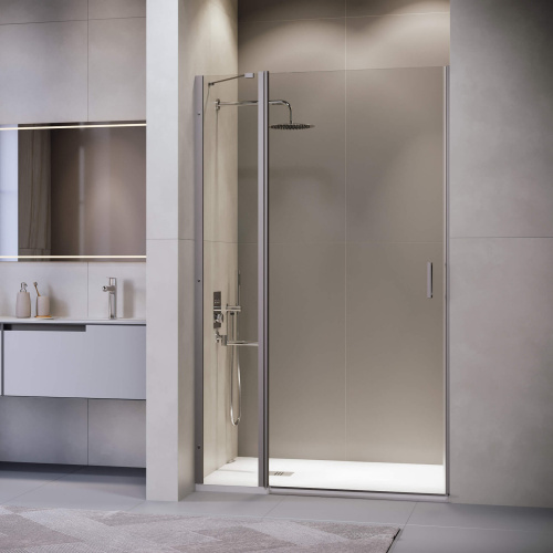 картинка Душевая дверь RGW LE-004Gr (Прозрачное, 1200) от магазина Сантехстрой