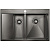 картинка Кухонная мойка Paulmark Union 78 PM537851-GMR Вороненая сталь от магазина Сантехстрой