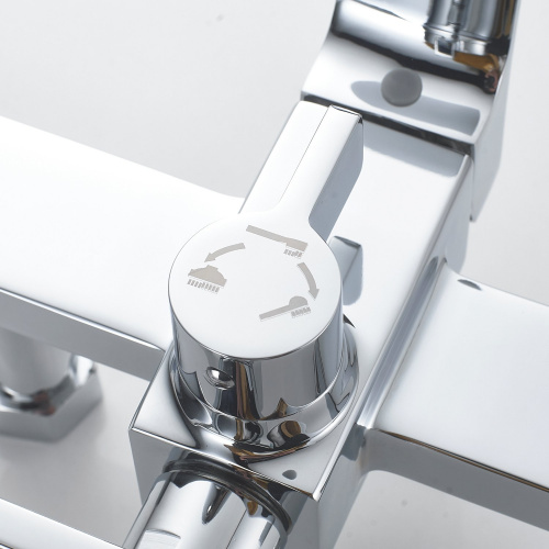 картинка Душевая система Shevanik S6136, хром от магазина Сантехстрой