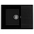 картинка Кухонная мойка Ulgran Quartz Prima 650-07, уголь от магазина Сантехстрой