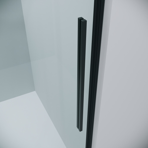 картинка Душевое ограждение Grossman Galaxy 100.K33.01.110.21.00-200.K33.01.90.21.00 (110х90х195) раздвижная,черный матовый,стекло прозрачное,2 места от магазина Сантехстрой