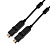 картинка Шнур HDMI - HDMI 1,4, 2м, Gold,  с фильтрами,  угловой 360° REXANT от магазина Сантехстрой