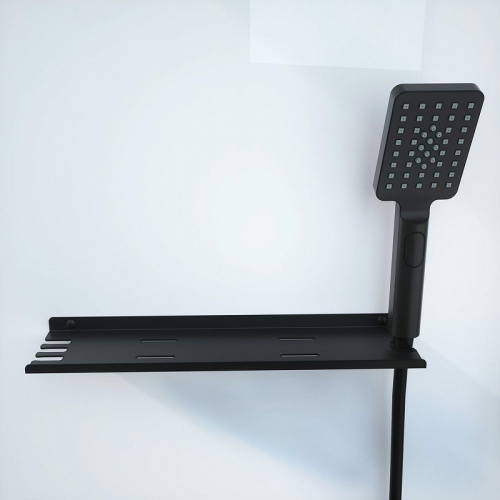 картинка Душевая кабина Black&White Galaxy G8035 90x90 8035000 с гидромассажем от магазина Сантехстрой