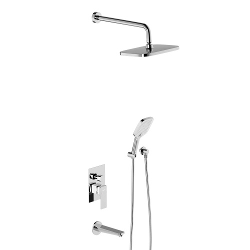 картинка 953510000 Gala встраиваемая душевая система со смесителем и изливом, хром от магазина Сантехстрой