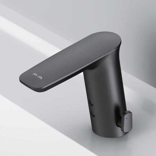 картинка F50A02322 Inspire V2.0 смеситель для умывальника сенсорный, черный, шт. от магазина Сантехстрой