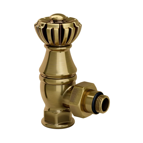 картинка Клапан SR Rubinetterie угловой серия "Liberty" 1/2"х3/4" , цвет бронза от магазина Сантехстрой