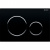 картинка Клавиша смыва Geberit Sigma 20 NEW 115.882.14.1 Матовый черный от магазина Сантехстрой